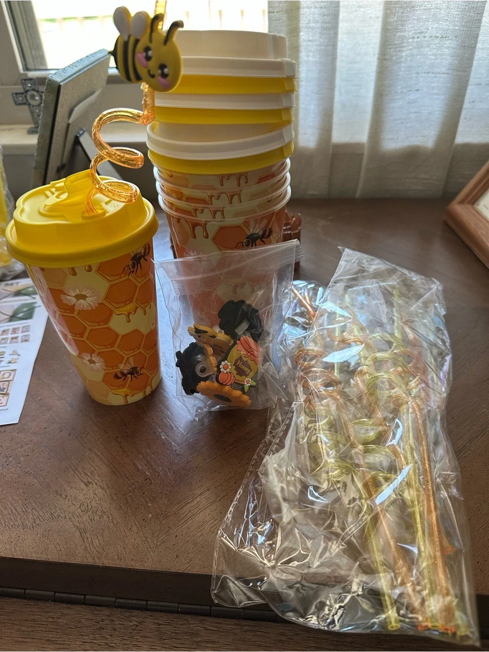 Winnie-Themed Yellow First Birthday Party Kit